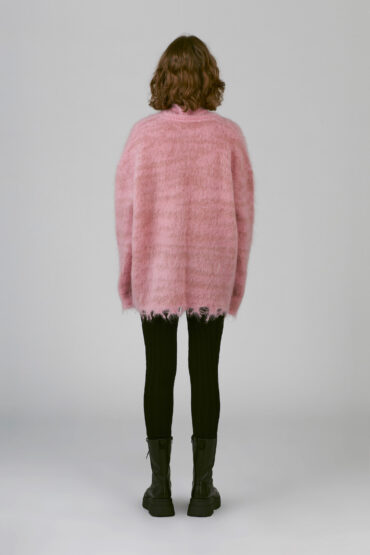CLANE カーディガン 「CLANE/クラネ」COLOR MOHAIR SHAGGY