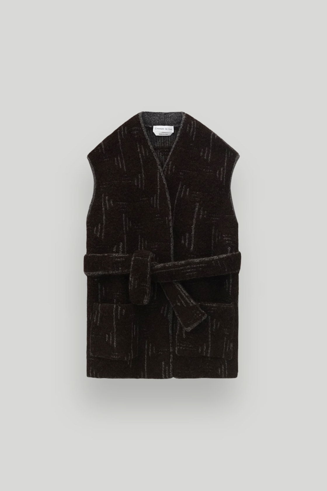 Manteau bouclette marron cheap